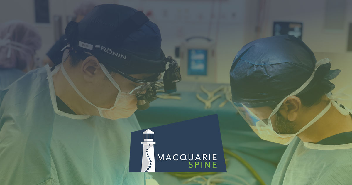 Macquarie Spine Adult Sydney Spine Fellowships